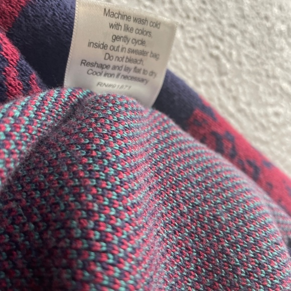 Norm Thompson Vintage Floral Sweater size S - Picture 4 of 5